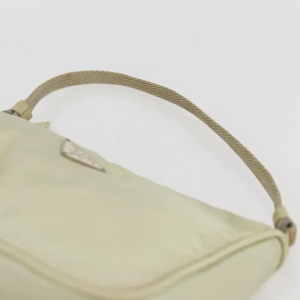 Prada Nylon Accessory Pouch Beige